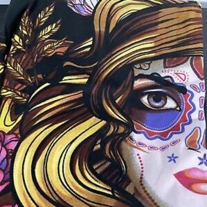 Lularoe Unicorn Capsule Day of the Dead Leggings TC